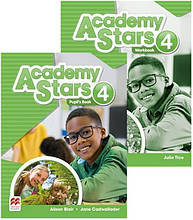 Academy Stars 4 Ukraine Pupil's Book + Workbook (Підручник + зошит) Комплект з англійської мови 4 клас