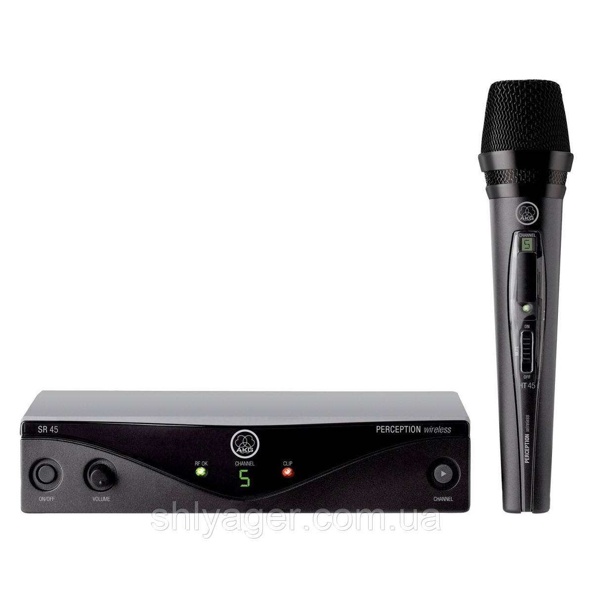 AKG Perception Wireless 45 Vocal Set Радіосистема UHF 797.100-805.900Mhz один ручний мікрофон