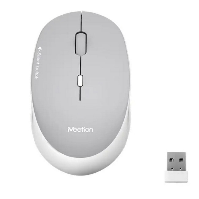 Бездротова миша MeeTion MT-R570 2.4G сіра