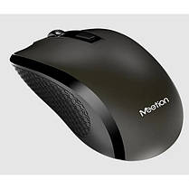 Миша бездротова 2.4G MeeTion MT-R560 чорна N, фото 4