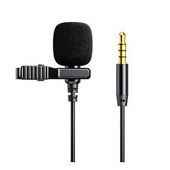 Петличний мікрофон провідний Joyroom JR-LM1 чорний (N015902)