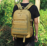 Рюкзак тактичний штурмовий A91 Molle Assault 30 л, Пісочний (SH019474), фото 6