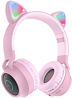 Беспроводные наушники Hoco W27 Cat Ear Bluetooth c LED подсветкой