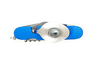 Мультитул MASTERTOOL "Турист" 7в1 ніж/вилка/штопор/відкривача/дирокол алюмінієва ручка чохол 79-0426, фото 3