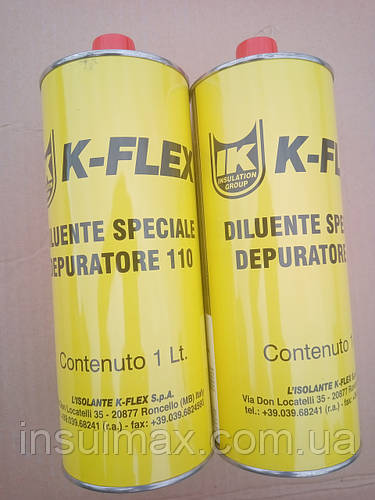 Купити Очиститель-растворитель клея для изоляции K-FLEX 1 л, ціна 395 ...