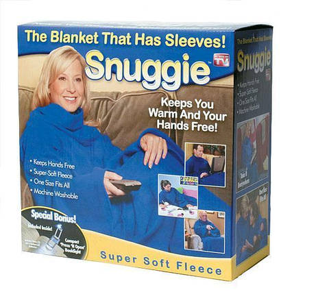 Плед з рукавами Snuggle, фото 1