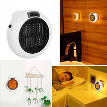 Портативний електричний нагрівач тепловентилятор 600 Вт Wonder Heater, фото 4