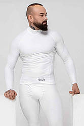 Чоловічий термогольф із двустороннім мікроначісуванням ThermoSOFT TOTALFIT TMR6-S11/Y11 білий