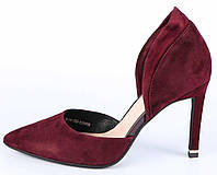 Женские туфли на каблуке Geronea, Бордовый, 40