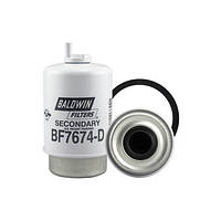 Фильтр тонкой очистки топлива (RE64450/RE62419/RE509031/26560143/RE526557), JD Baldwin BF7674-D