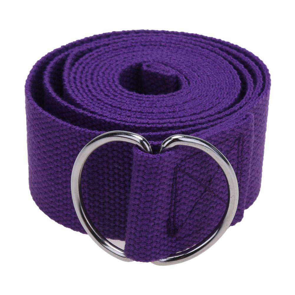 Ремінь для йоги EasyFit Фіолетовий