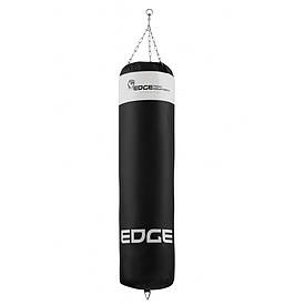 Боксерський мішок EDGE Lords 140*40см. вага 40 кг. EWW наповнений Black/White