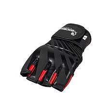 Рукавиці для ММА EDGE Blade ЕКОшкіра ERM7 Black/Red M, фото 5