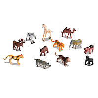 Фигурки реалистичных диких животных Battat (12 штук) Farm Animals животные сафари terra by battat