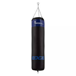 Боксерський мішок EDGE Lords 140*40см. вага 40 кг. EWW наповнений Black/Blue