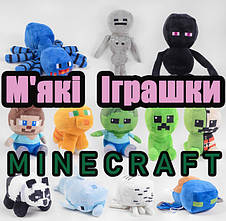 М'які іграшки Майнкрафт Minecraft