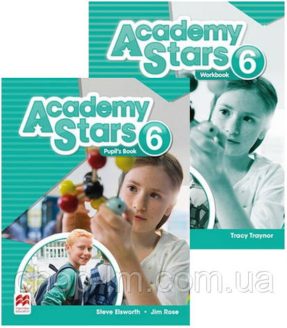 Academy Stars 6 Ukraine Pupil's Book + Workbook (Підручник + зошит) Комплект з англійської мови 6 клас, фото 1