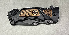 Ніж тактичний Boker Plus AK-14, клинок 93 мм, чорний, сталь 440C*, фото 3