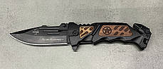 Ніж тактичний Boker Plus AK-14, клинок 93 мм, чорний, сталь 440C*, фото 4