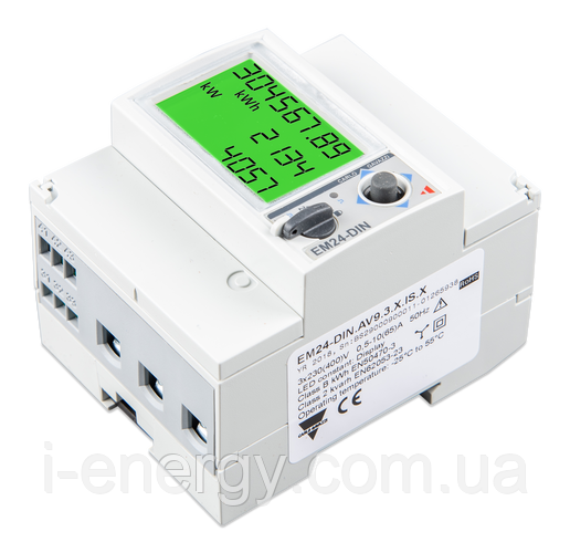 Лічильник електроенергії Energy meter EM24 - 3 phase - max 65A REL200100000 Victron Energy 3 фази 65А