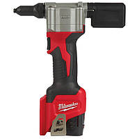 Аккумуляторный заклепочник MILWAUKEE M12 BPRT-201X Ø закл. 2,4-4,8мм 4933464405