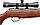 Пневматична гвинтівка Beeman Teton з оптичним прицілом 4х32 (1051GR) газова пружина дерево 330 м/с Біман Тетон, фото 4