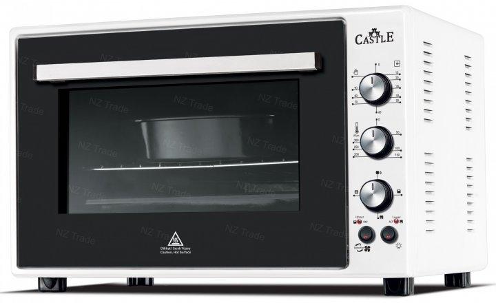 Электропіч духовка Castle CPE-50W 50 л з конвекцією