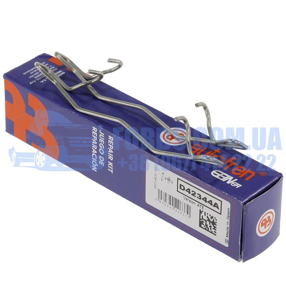 Пружина суппорта заднего FORD ESCAPE/CONNECT/FOCUS/C-MAX/KUGA 2002- (2ШТ) (4387370/CV6Z2A225A/D42344A), фото 1