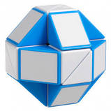Змійка Рубіка біло-блакитна Smart Cube SCT401s, Toyman, фото 3