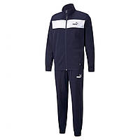 Костюм спортивный мужской Puma Poly Suit 845844 06 (синий, полиэстер, эластик, для тренировок, логотип пума)