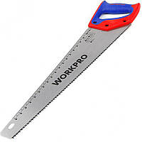 Ножівка для дерева 7 TPI 560 мм Workpro W016035