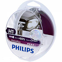 Галогенная лампа Philips VisionPlus H1 12V (2шт.)