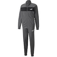 Костюм спортивный мужской Puma Poly Suit 845844 73 (серый, полиэстер, эластик, для тренировок, логотип пума)