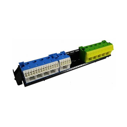 Утримувач з клемами Hager PE/N:19xN+17xPE/5xN+5xPE VZ463, фото 1