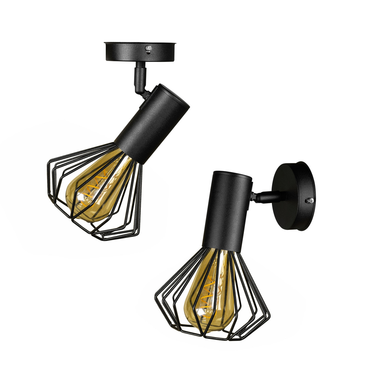 Світильник лофт MSK Electric Diadem настінно-стельовий NL 22151-1