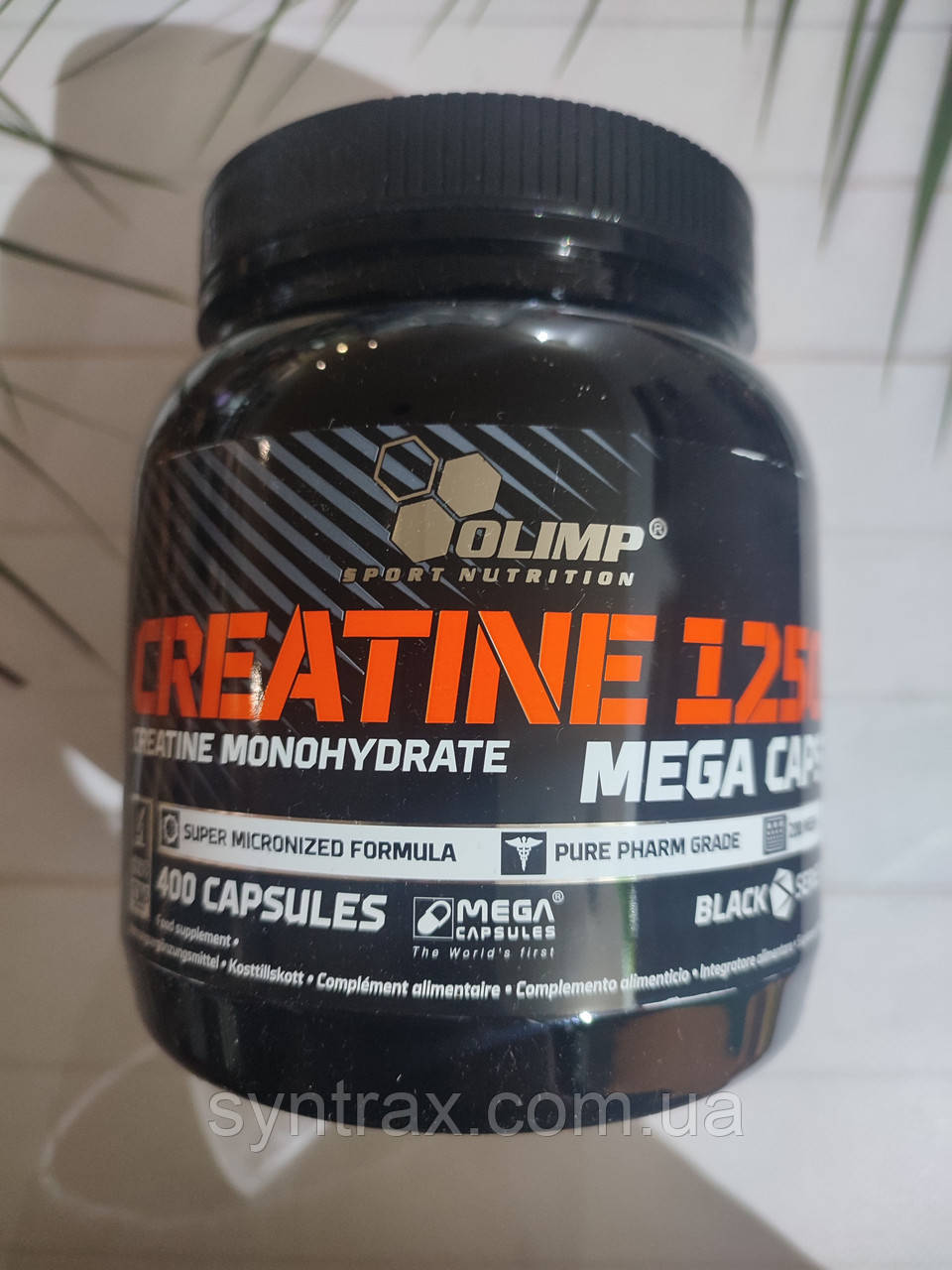 Креатин Creatine 1250 Mega Caps Olimp Labs 400 капсул креатин моногідрат у капсулах