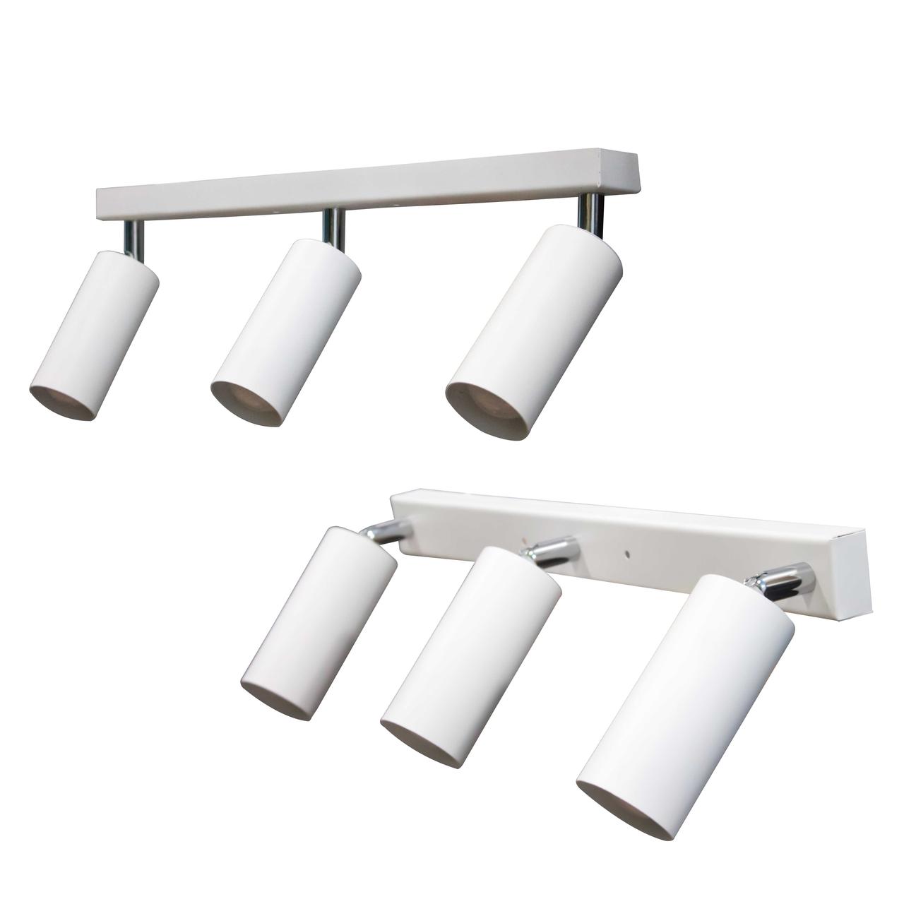 Світильник стельовий MSK Electric Tube спот із поворотним механізмом NL 1105-3 W