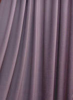 Шторна тканина Оксамит бузкового кольору №25 Плюшеві велюрові лавандові штори для залу спальні та вітальні
