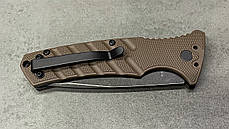 Ніж тактичний Boker Plus Strike Coyote, клинок 85 мм, койот, сталь AUS-8*, фото 4