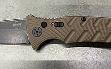 Ніж тактичний Boker Plus Strike Coyote, клинок 85 мм, койот, сталь AUS-8*, фото 6