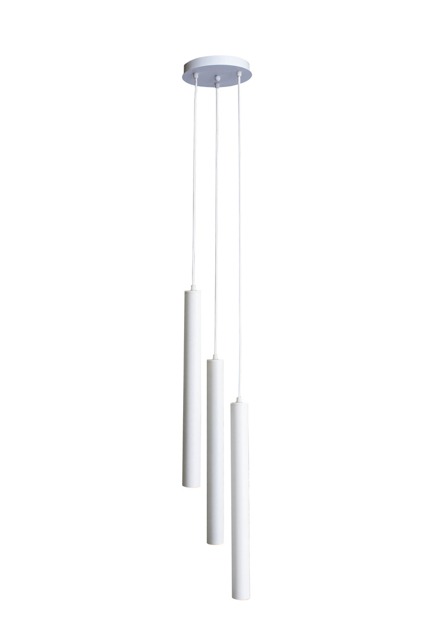 Світильник MSK Electric Elegant підвісний на круглій основі NL 4045-3R WH