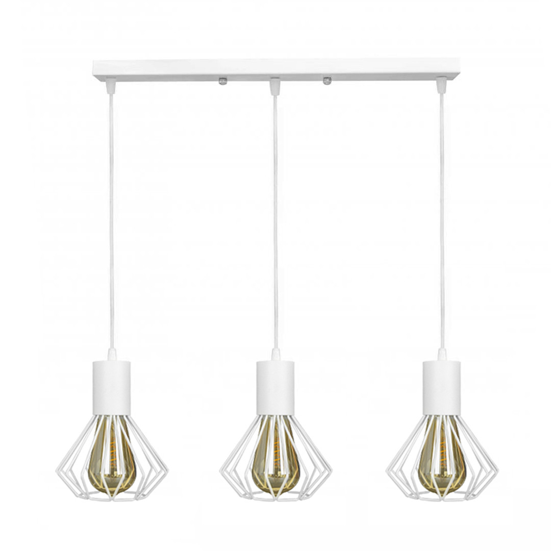 Світильник лофт MSK Electric Diadem підвісний на планці NL 2215-3W