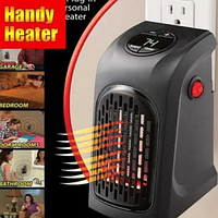 Портативный мини обогреватель Handy Heater 400Вт Черный