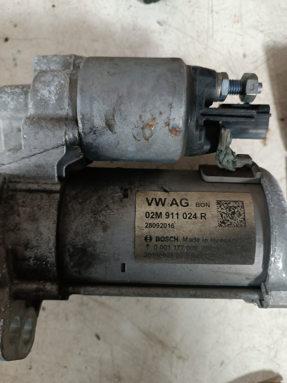 Стартер Volkswagen jetta 1.4 tsi, фото 1