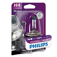 Галогенная лампа Philips VisionPlus H4 12V (1шт.)