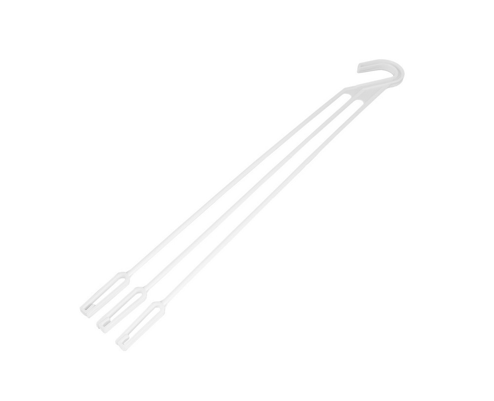 Підвіс для кашпо ГОСПОДАР 45 см білий 92-8007, фото 1