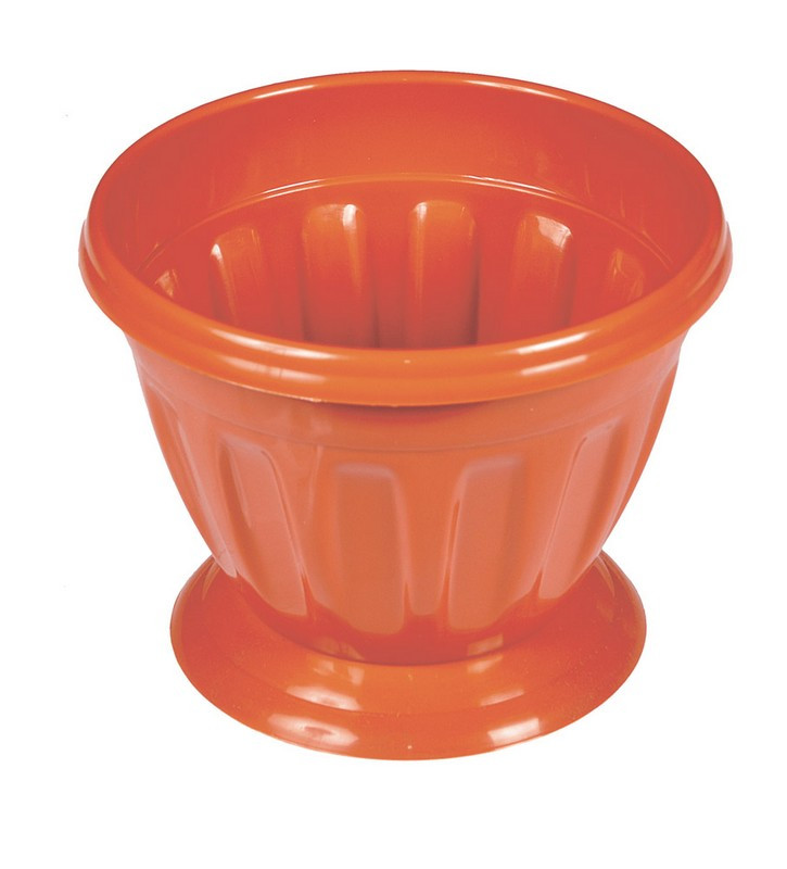 Кашпо ГОСПОДАР "СОФІ" Ø13 см коричневе 92-8009, фото 1