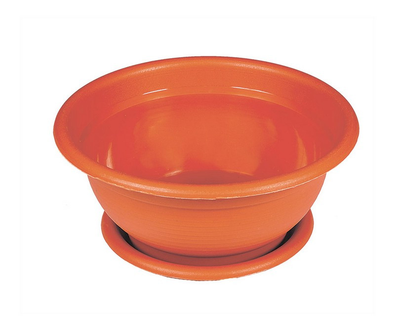 Кашпо ГОСПОДАР "РІМ" Ø23 см коричневе 92-8032, фото 1