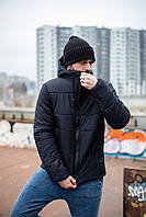 Мужская зимняя куртка Glacier до -25*С теплая синяя | Мужской пуховик зимний с капюшоном