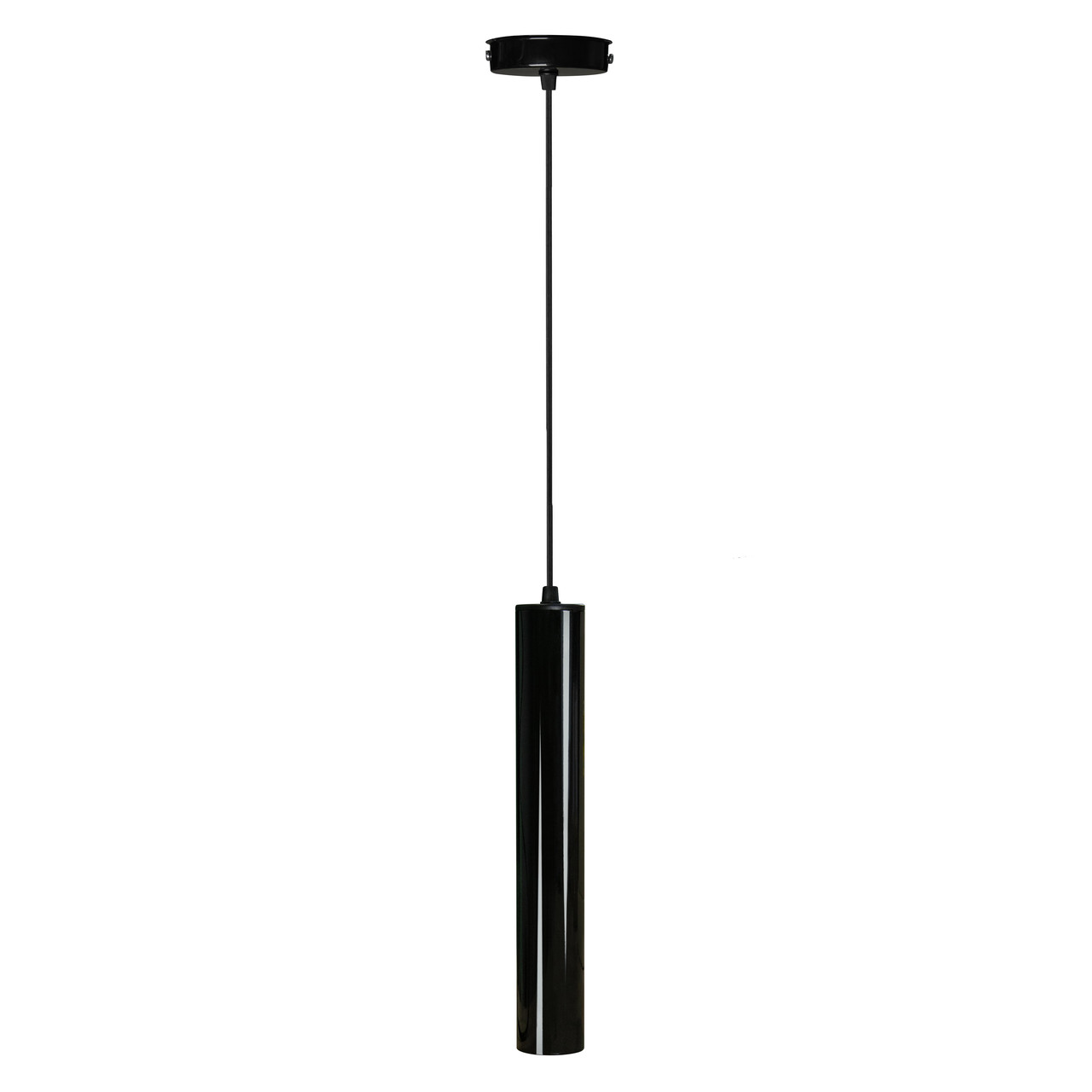 Світильник підвісний MSK Electric Tube NL 3522 GL чорний глянець